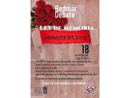 CHARLA - COLOQUIO: “LEY DE MEMORIA DEMOCRÁTICA”