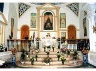 Altar Mayor del Santuario de Cuadros